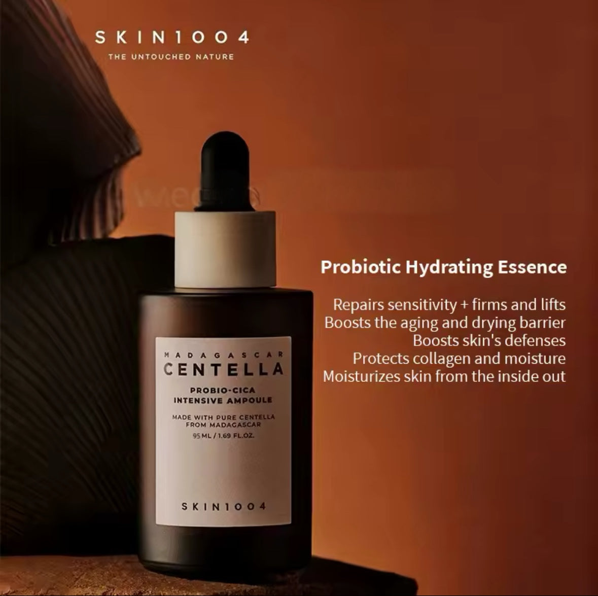 SKIN1004 Madagascar Centella Asiatica Probio-Cica Skincare Set offers hydration and barrier repair for sensitive skin.