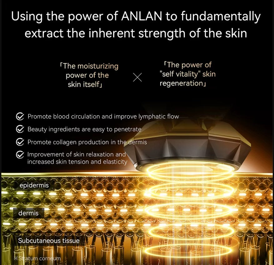 Discover the ANLAN Pro 18K Gold Multifunctional Skin Care Device – Upgraded Version for luxurious at-home skincare.
