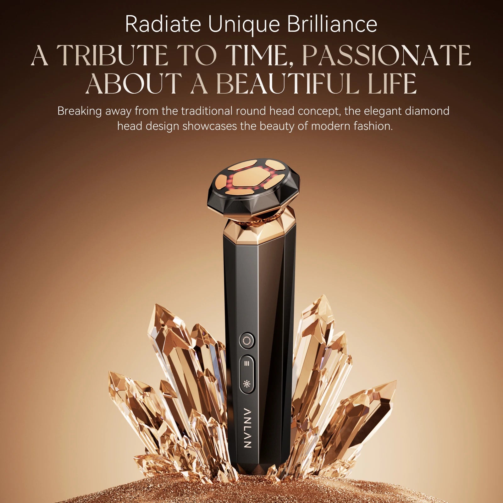 ANLAN Pro 18K Gold Multifunctional Skin Care Device – Upgraded Version, designed for at-home salon-level skincare.