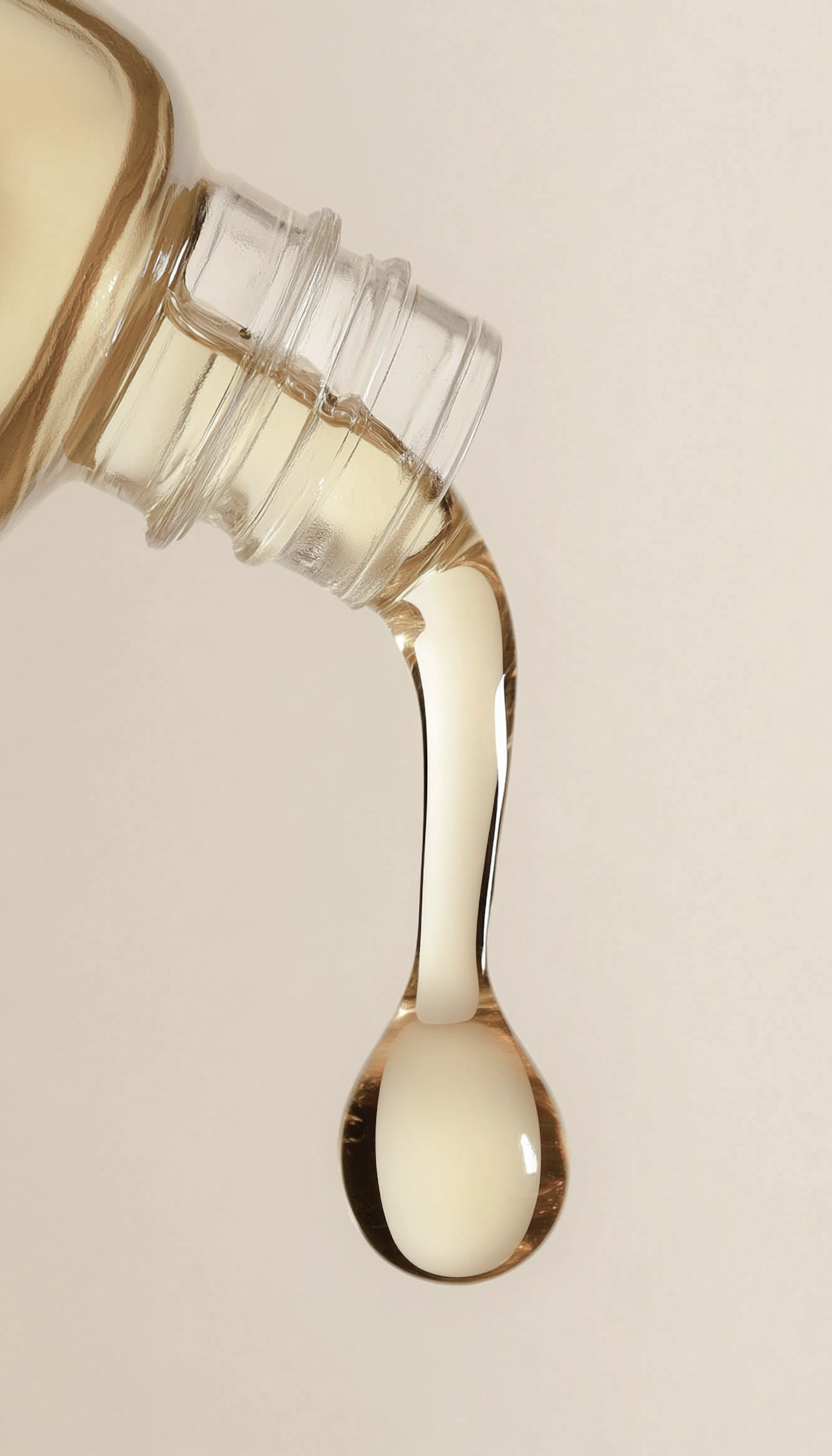 Golden drop of Skin1004 - Centella Botanical Cleansing Oil, a silky formula for effortless makeup removal.