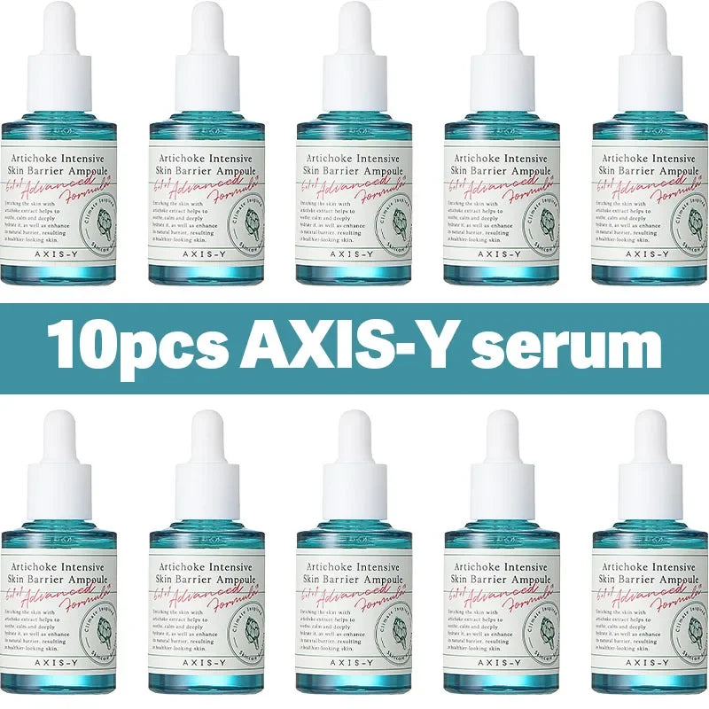 Ampolla de barrera intensiva para la piel de alcachofa Axis-y de 30ml, reparación coreana para el cuidado de la piel, estimula la piel con propiedades antioxidantes, cuidado facial