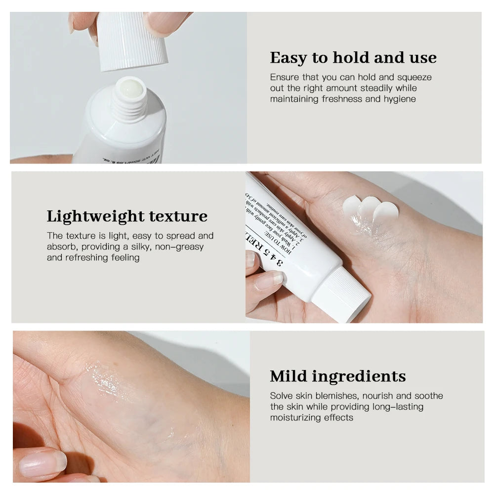 345 Relief Cream – Moisturizing, Blemish-Reducing features a lightweight texture, ideal for soothing and hydrating skin.